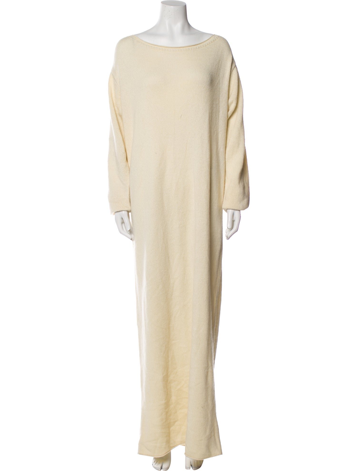 The Elder Statesman Bateau Neckline Long Dress