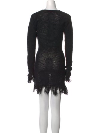 The Elder Statesman Crew Neck Mini Dress