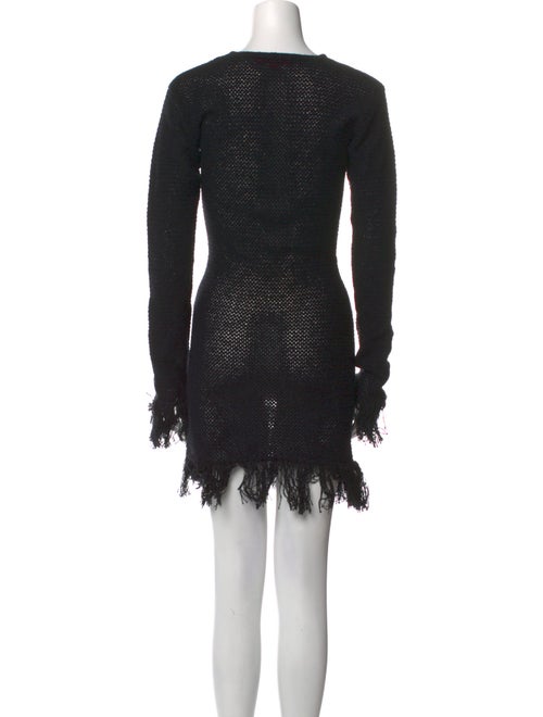 The Elder Statesman Crew Neck Mini Dress