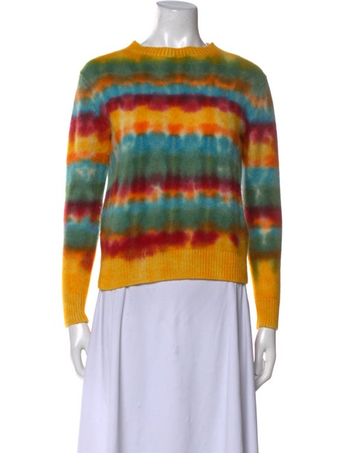 The Elder Statesman Cashmere Striped Sweater