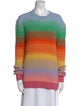 The Elder Statesman Cashmere Striped Sweater