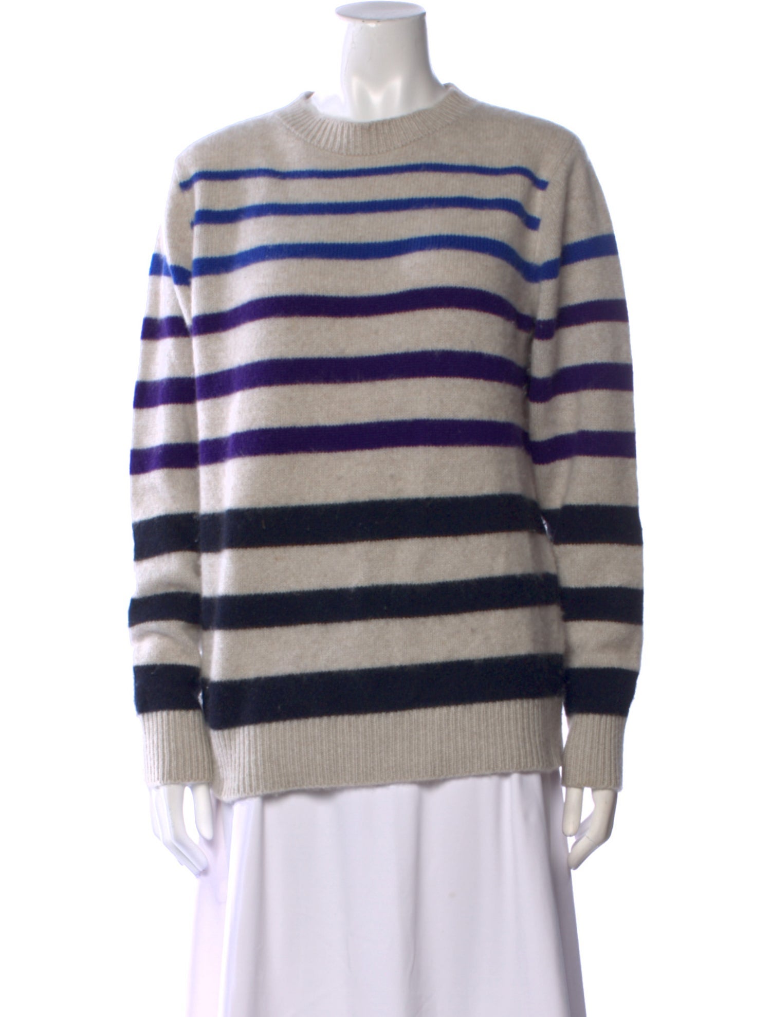 The Elder Statesman Cashmere Striped Sweater