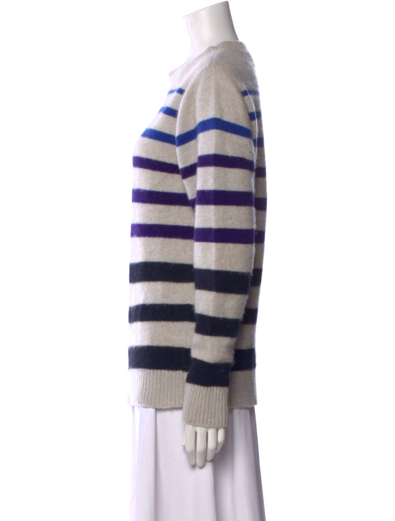 The Elder Statesman Cashmere Striped Sweater