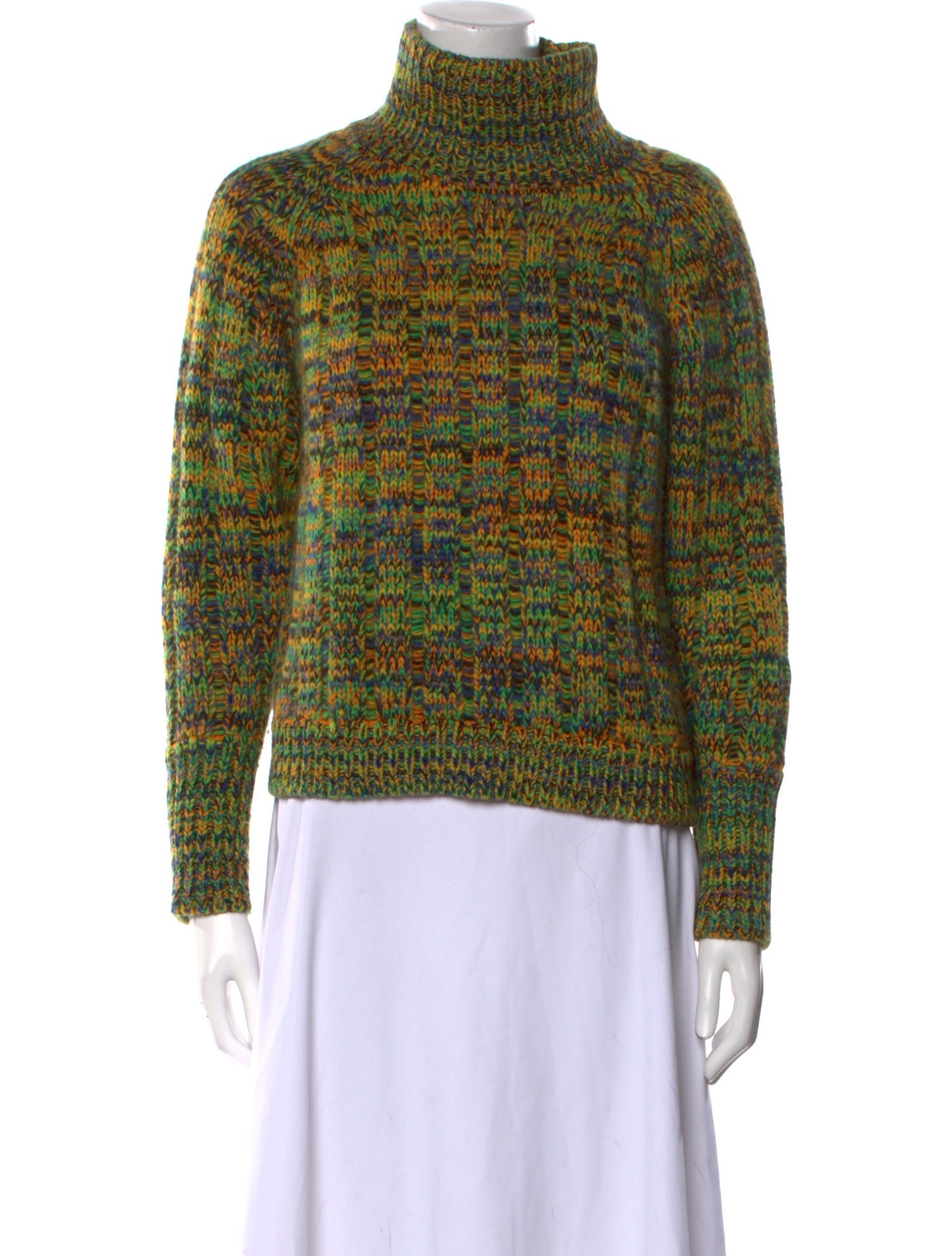 The Elder Statesman Cashmere Printed Sweater