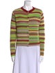 The Elder Statesman Cashmere Striped Sweater