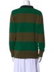 The Elder Statesman Cashmere Striped Sweatshirt