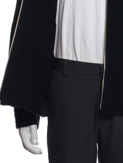 The Elder Statesman Cashmere Collar Polo Sweater