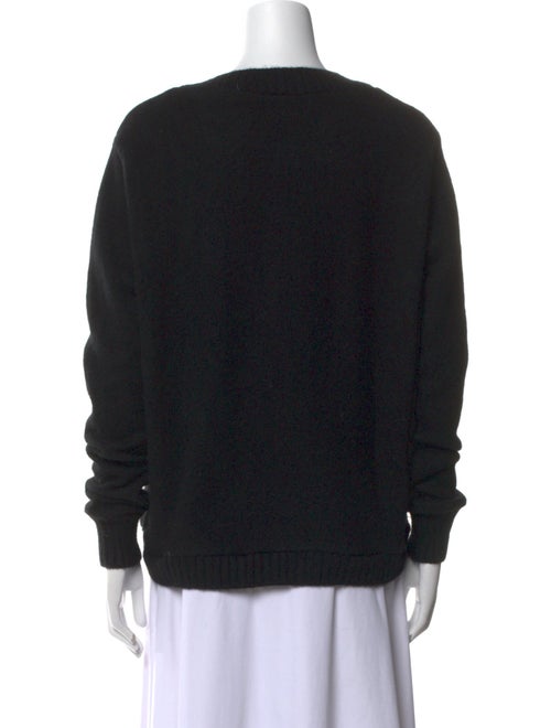 The Elder Statesman Cashmere Graphic Print Sweater