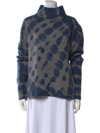 The Elder Statesman Cashmere Tie-Dye Print Sweater