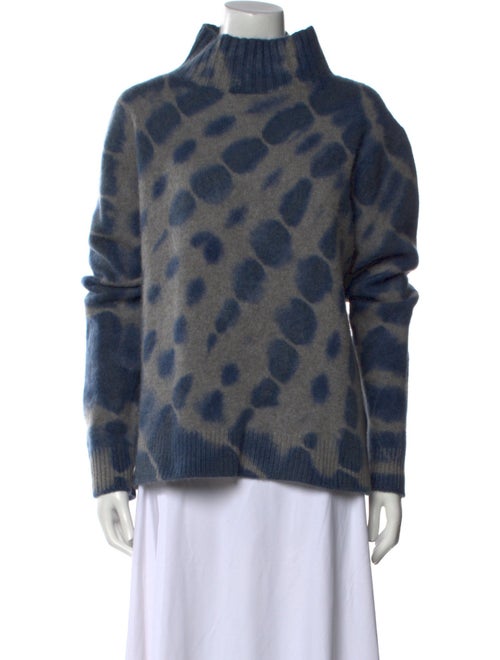 The Elder Statesman Cashmere Tie-Dye Print Sweater
