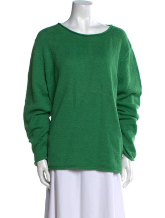 The Elder Statesman Scoop Neck Sweater