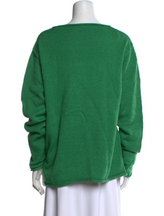 The Elder Statesman Scoop Neck Sweater