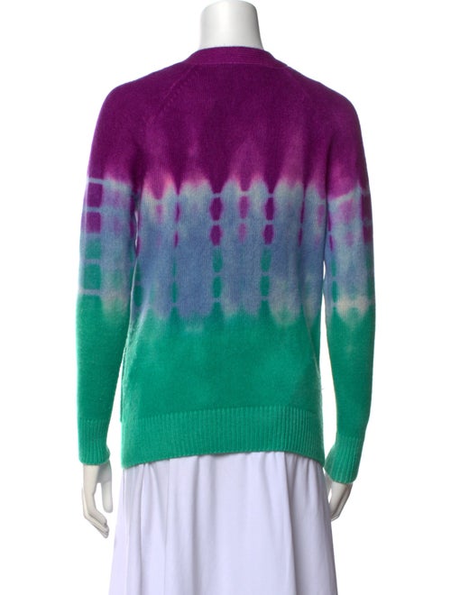 The Elder Statesman Cashmere Tie-Dye Print Sweater