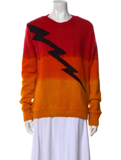 The Elder Statesman Cashmere Printed Sweater