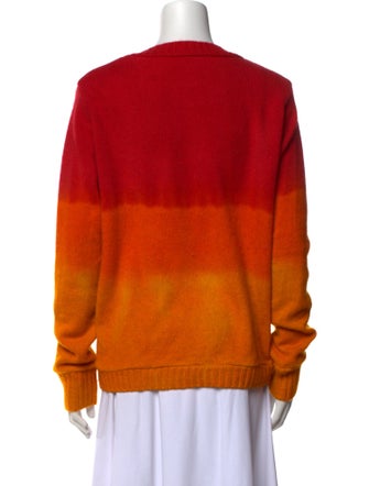 The Elder Statesman Cashmere Printed Sweater