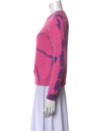 The Elder Statesman Cashmere Printed Sweater