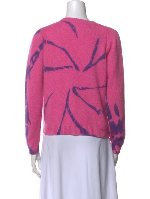 The Elder Statesman Cashmere Printed Sweater