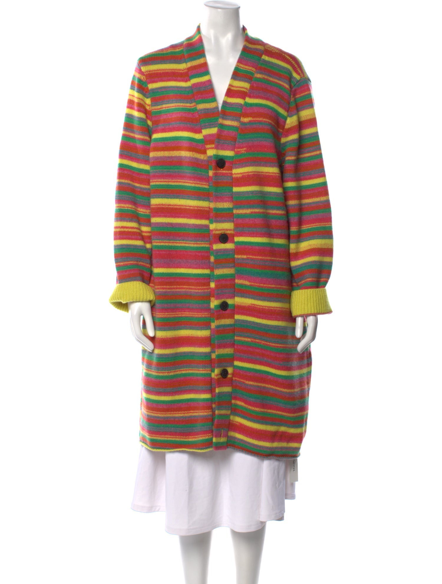 The Elder Statesman Cashmere Striped Sweater