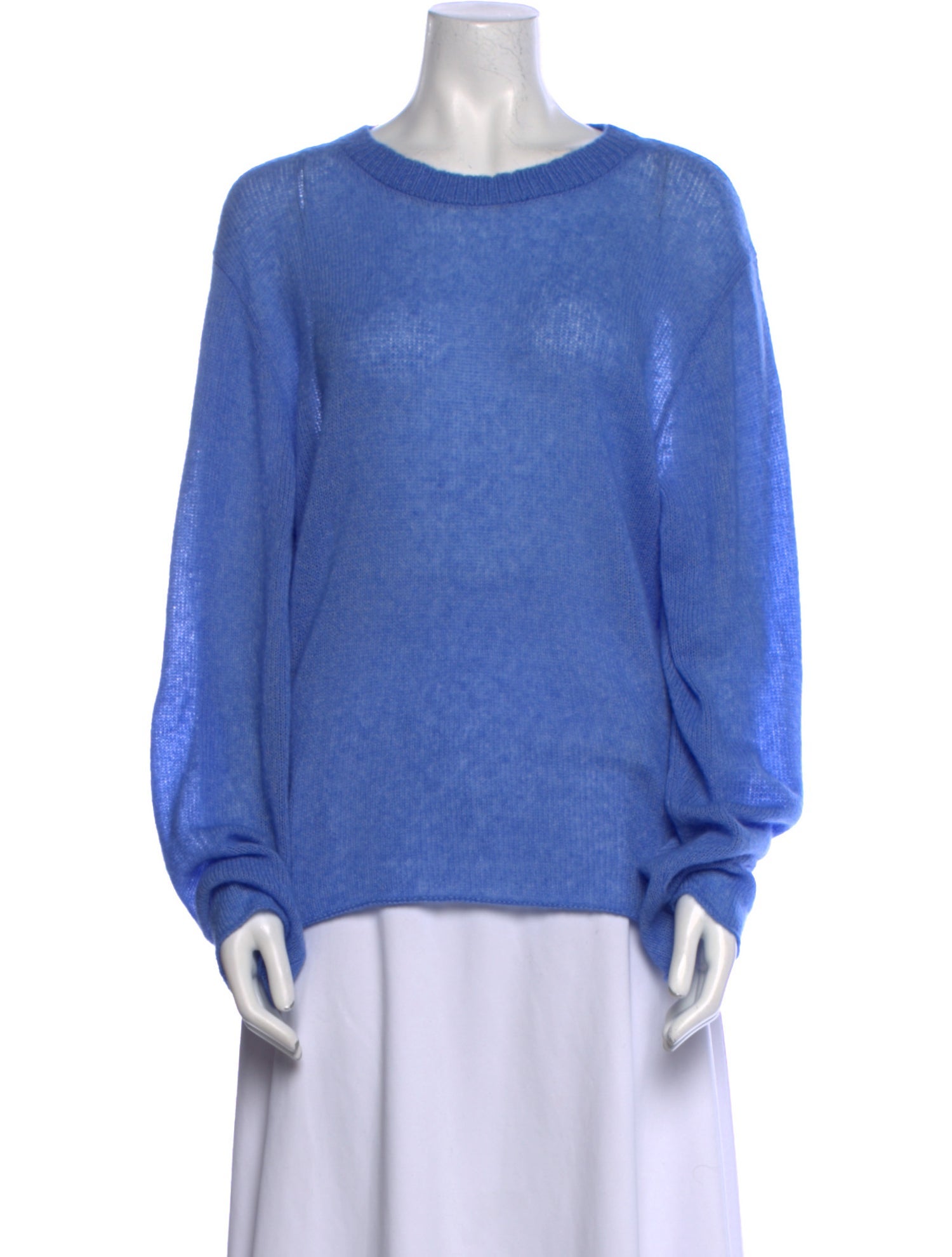 The Elder Statesman Cashmere Scoop Neck Sweater