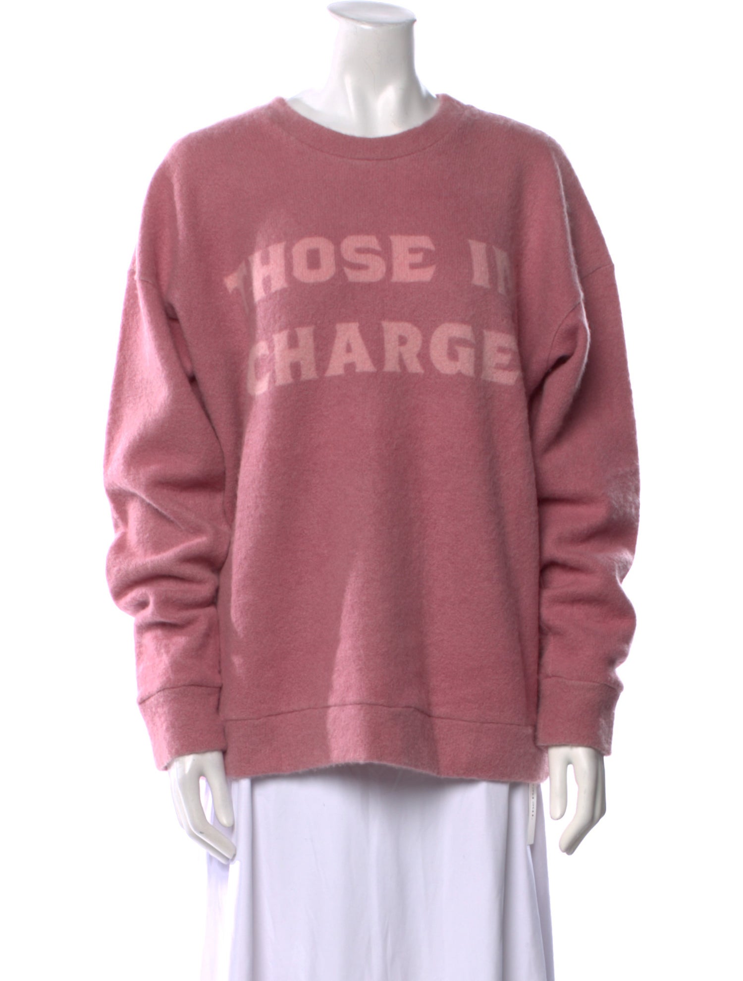 The Elder Statesman Cashmere Graphic Print Sweater