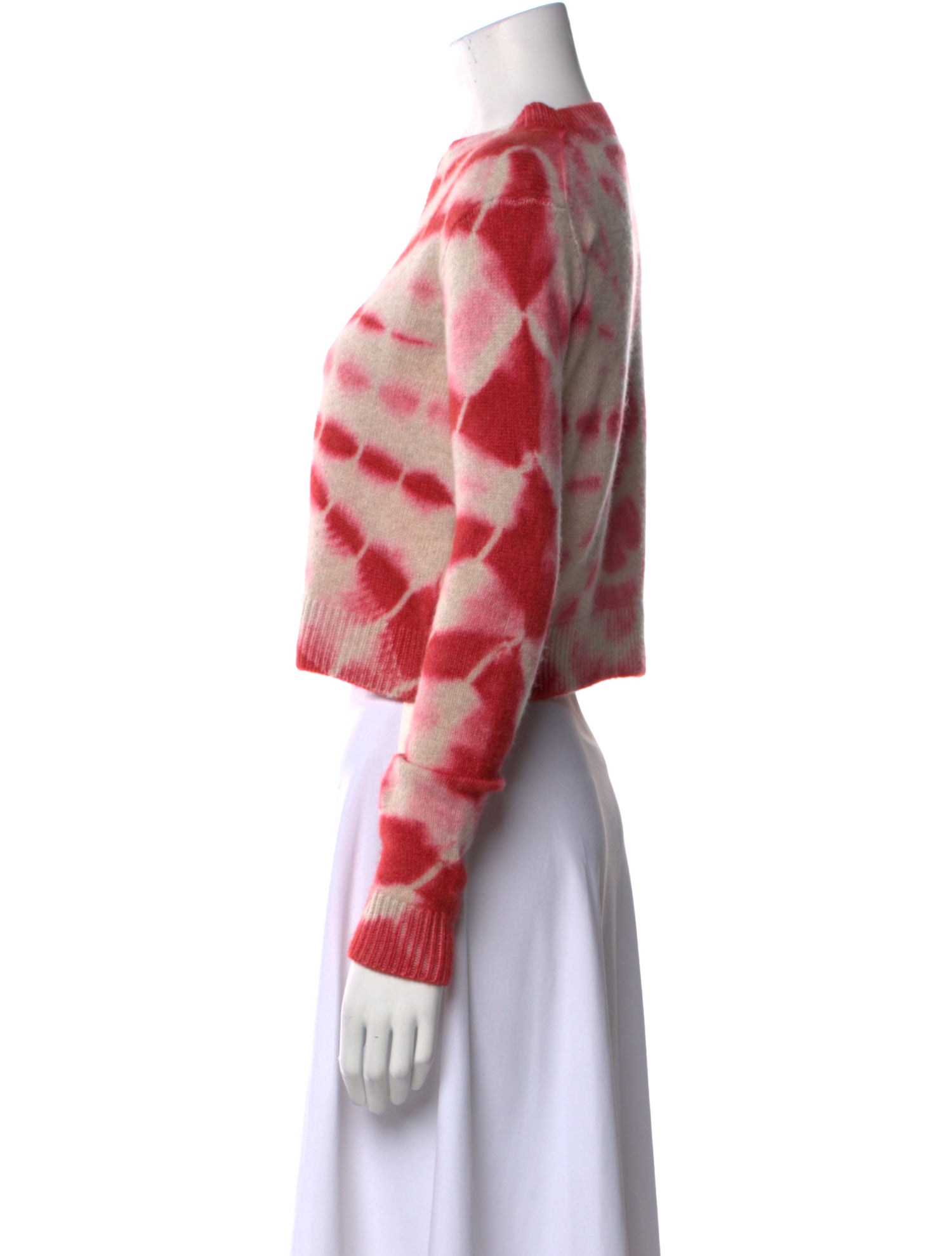 The Elder Statesman Cashmere Tie-Dye Print Sweater