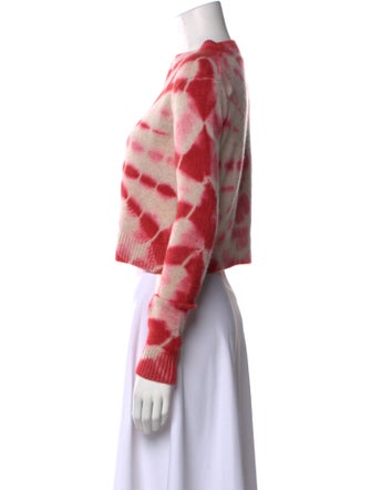 The Elder Statesman Cashmere Tie-Dye Print Sweater