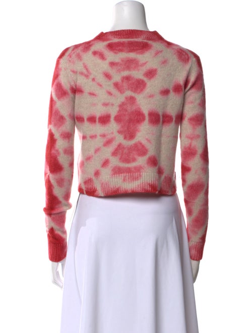 The Elder Statesman Cashmere Tie-Dye Print Sweater