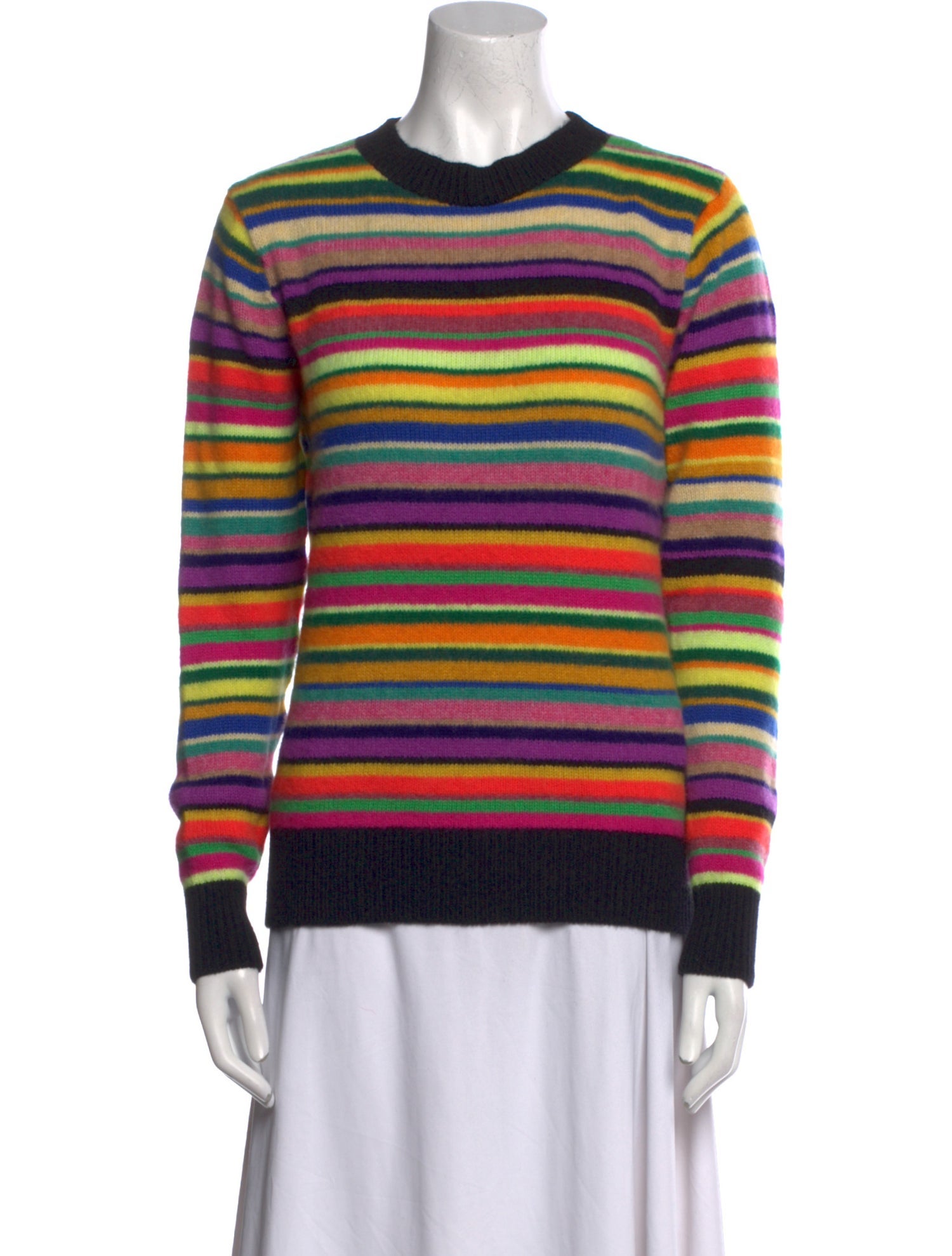 The Elder Statesman Cashmere Striped Sweater
