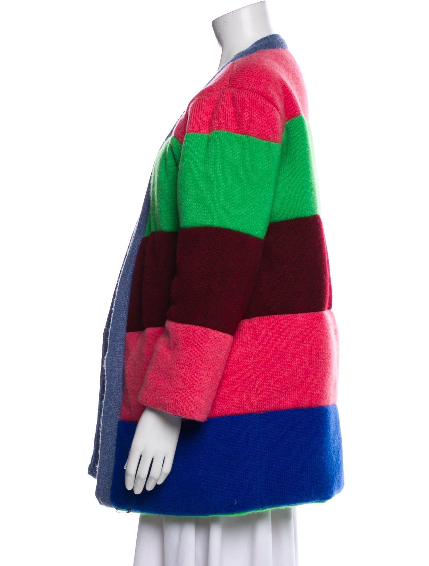 The Elder Statesman Striped Coat