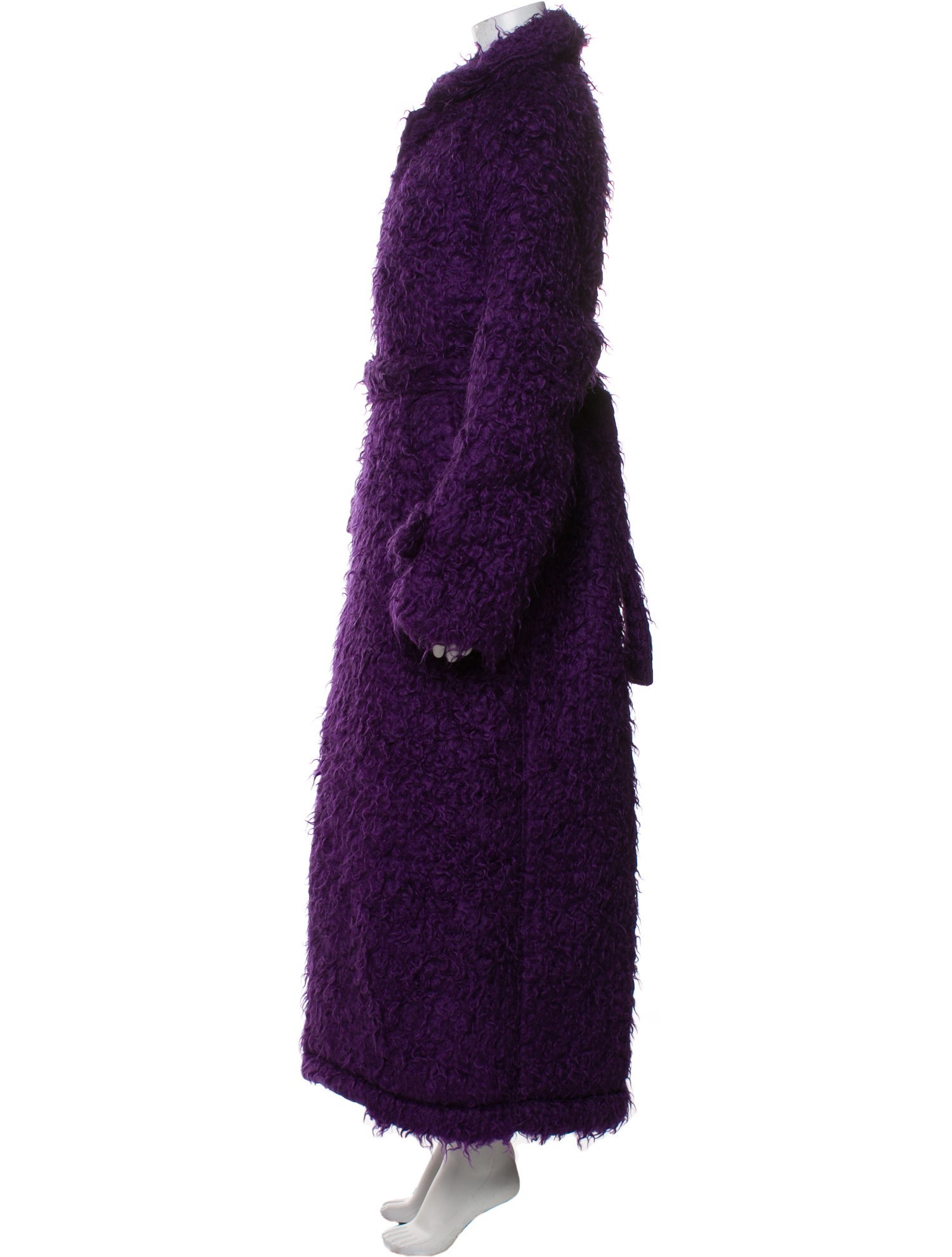 The Elder Statesman Faux Fur Coat
