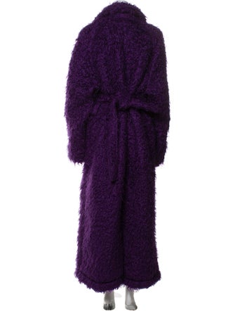 The Elder Statesman Faux Fur Coat
