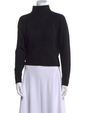 The Elder Statesman Cashmere Mock Neck Sweater