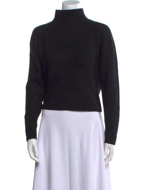 The Elder Statesman Cashmere Mock Neck Sweater