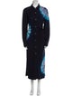 The Elder Statesman Silk Long Dress