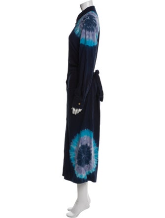 The Elder Statesman Silk Long Dress