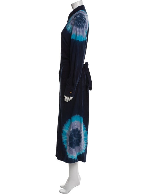 The Elder Statesman Silk Long Dress