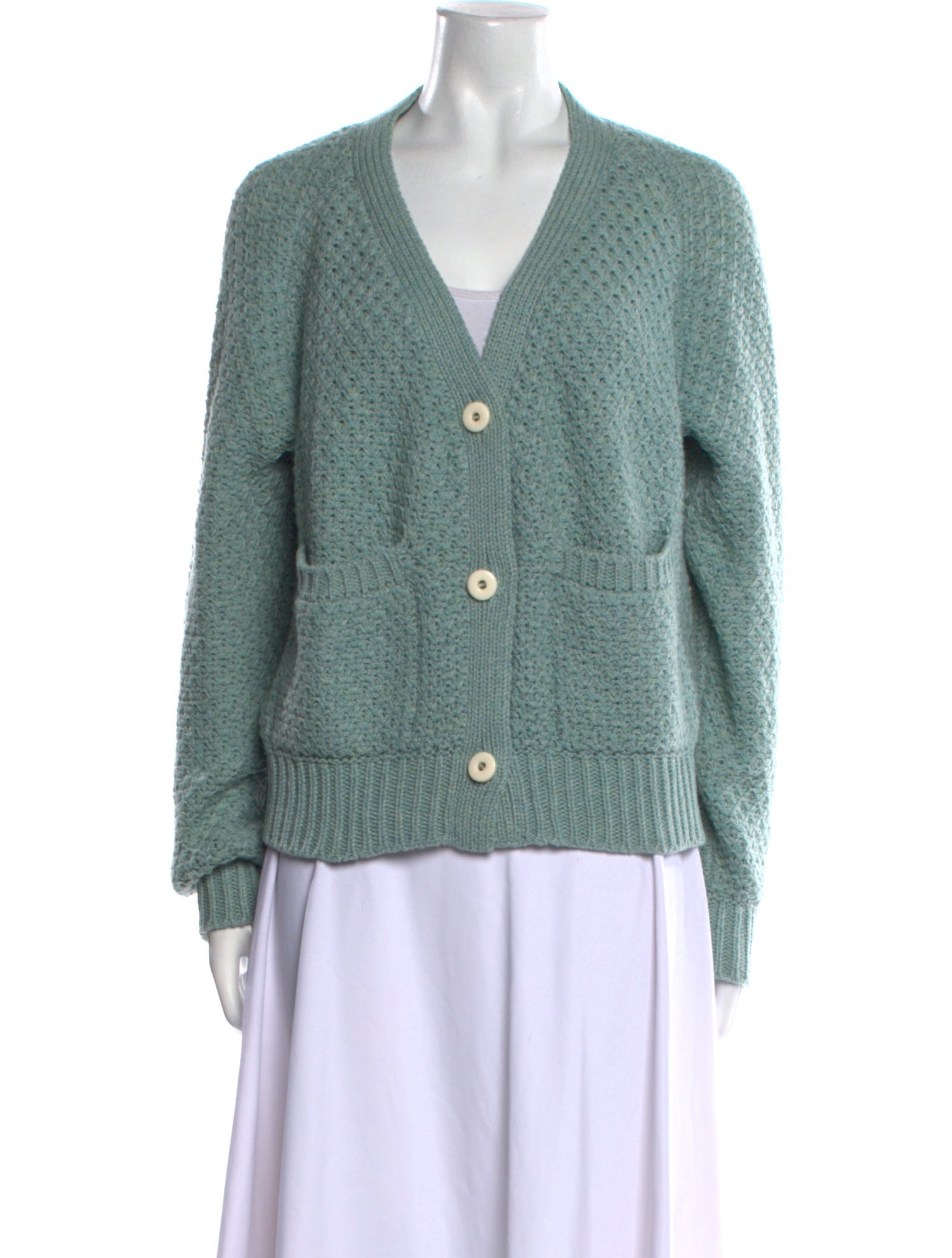 The Elder Statesman Cashmere V-Neck Sweater