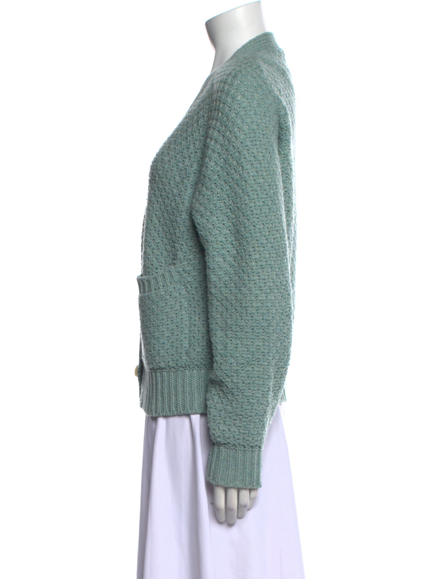 The Elder Statesman Cashmere V-Neck Sweater