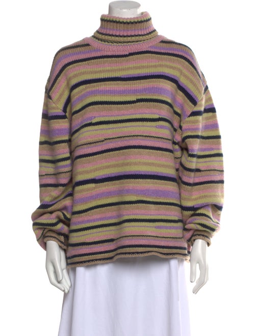 The Elder Statesman Cashmere Striped Sweater