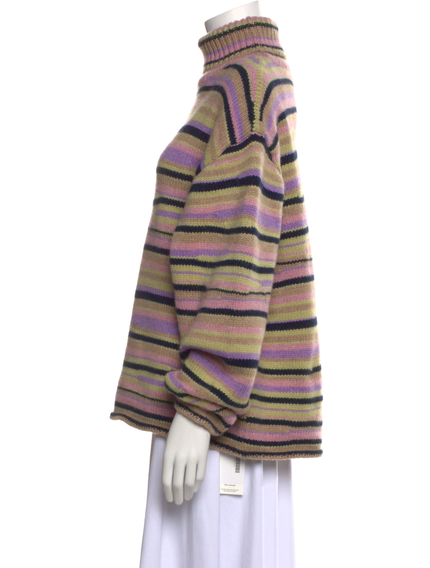 The Elder Statesman Cashmere Striped Sweater