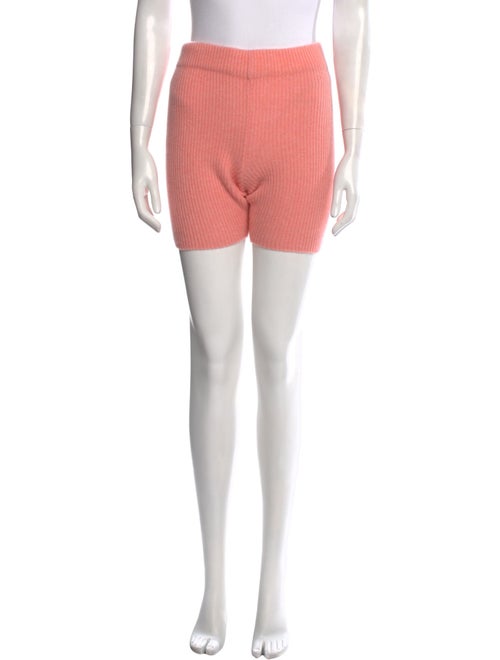 The Elder Statesman Cashmere Mini Shorts