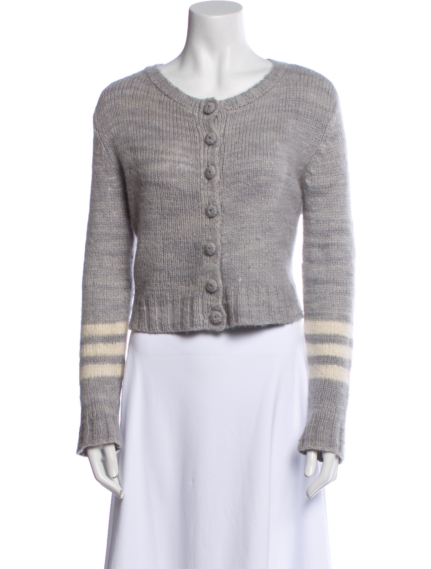 The Elder Statesman Cashmere Scoop Neck Sweater