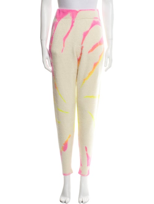 The Elder Statesman Tie-Dye Print Skinny Leg Pants
