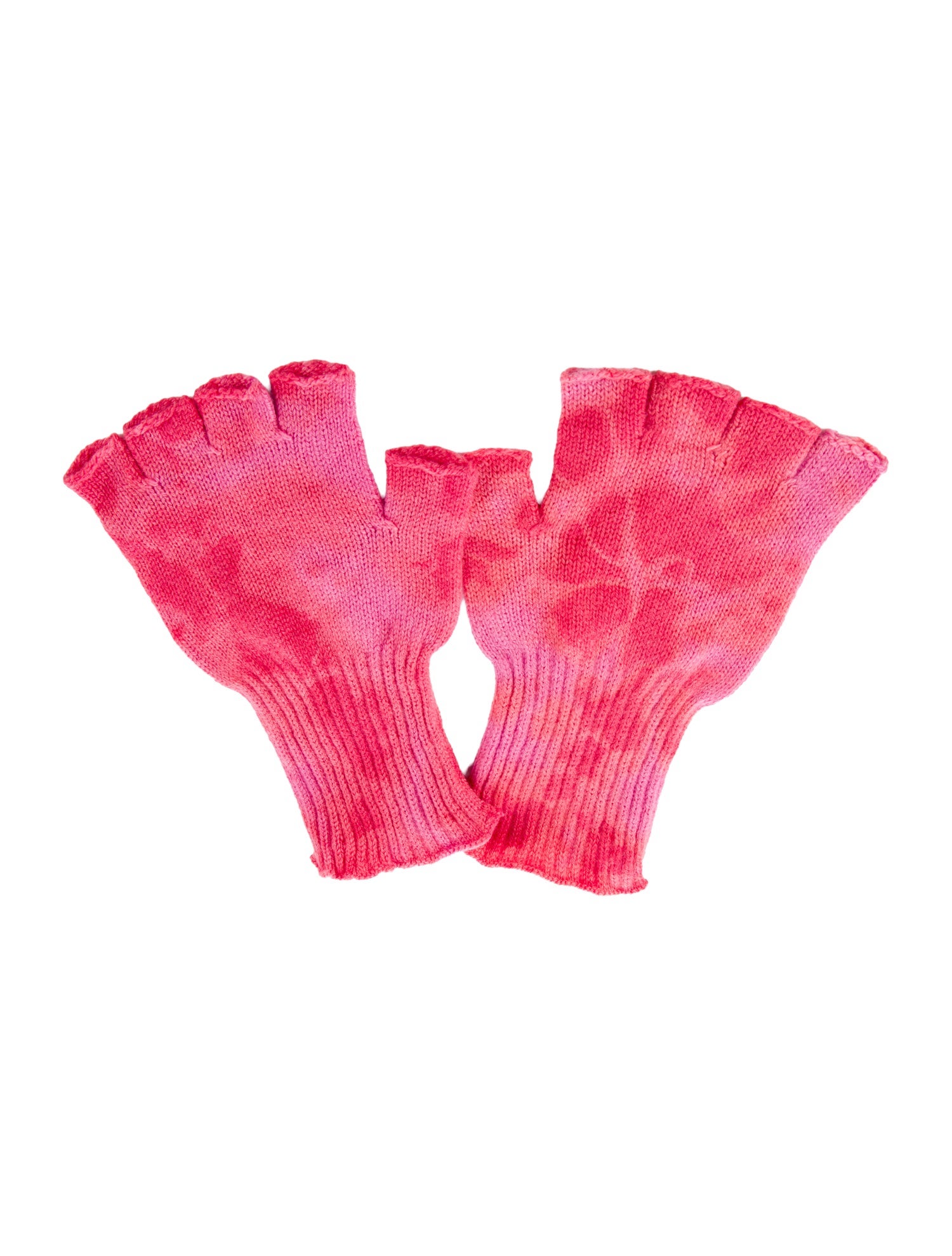 The Elder Statesman Cashmere Knitted Gloves