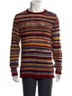 The Elder Statesman Cashmere Striped Pullover