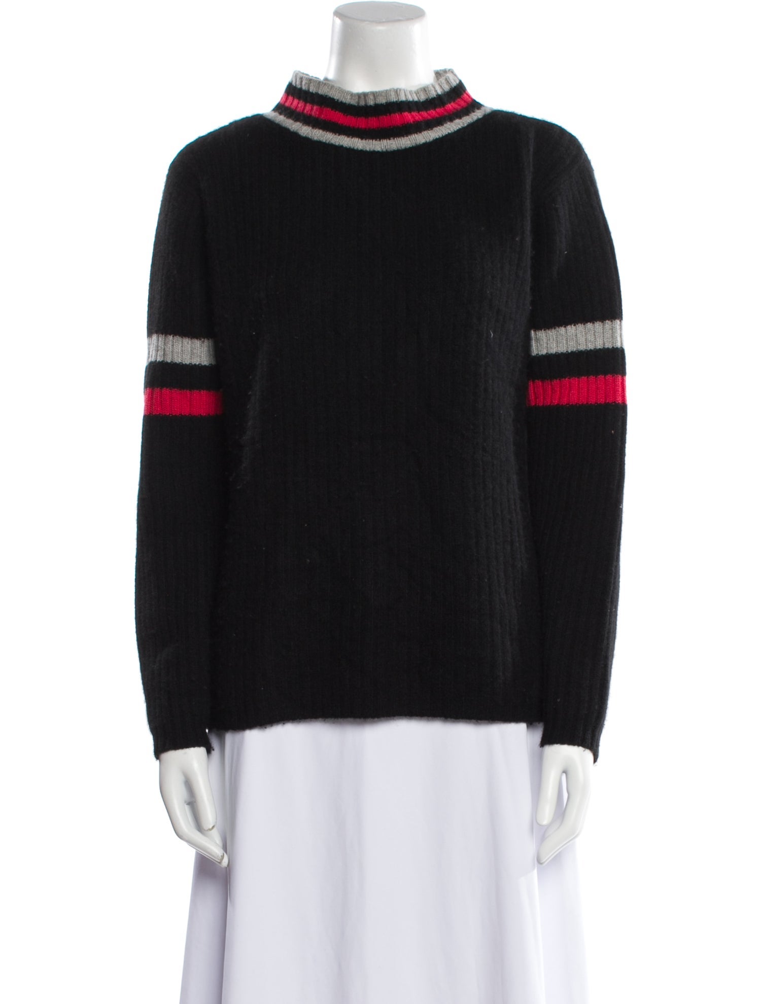 The Elder Statesman Cashmere Striped Sweater