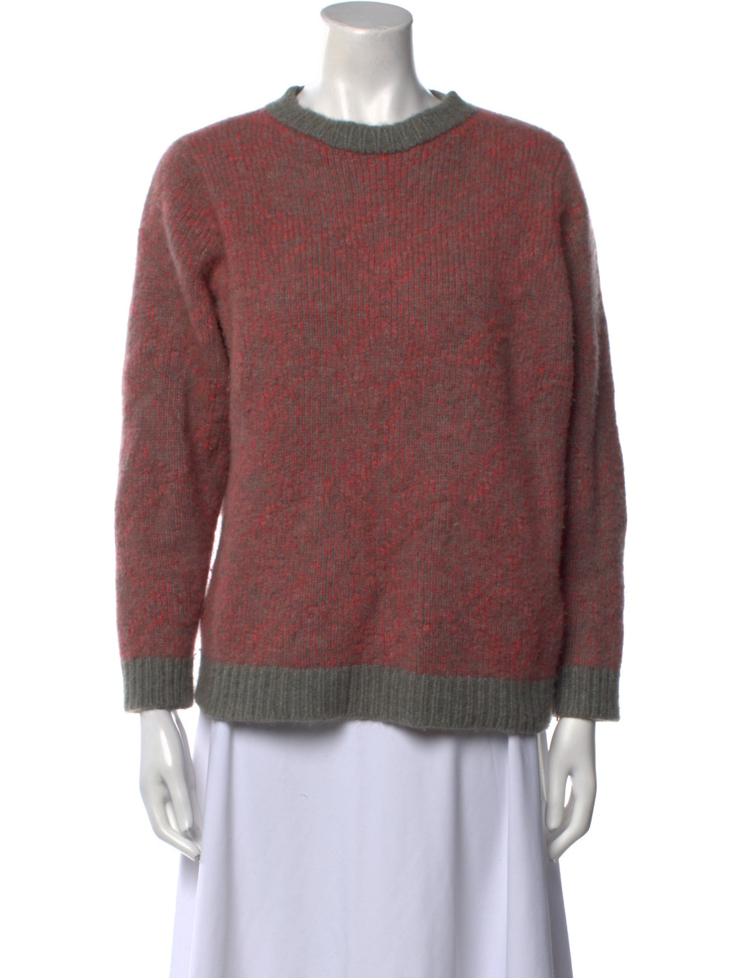 The Elder Statesman Cashmere Crew Neck Sweater