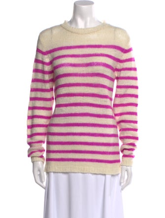The Elder Statesman Cashmere Striped Sweater