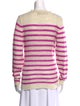 The Elder Statesman Cashmere Striped Sweater