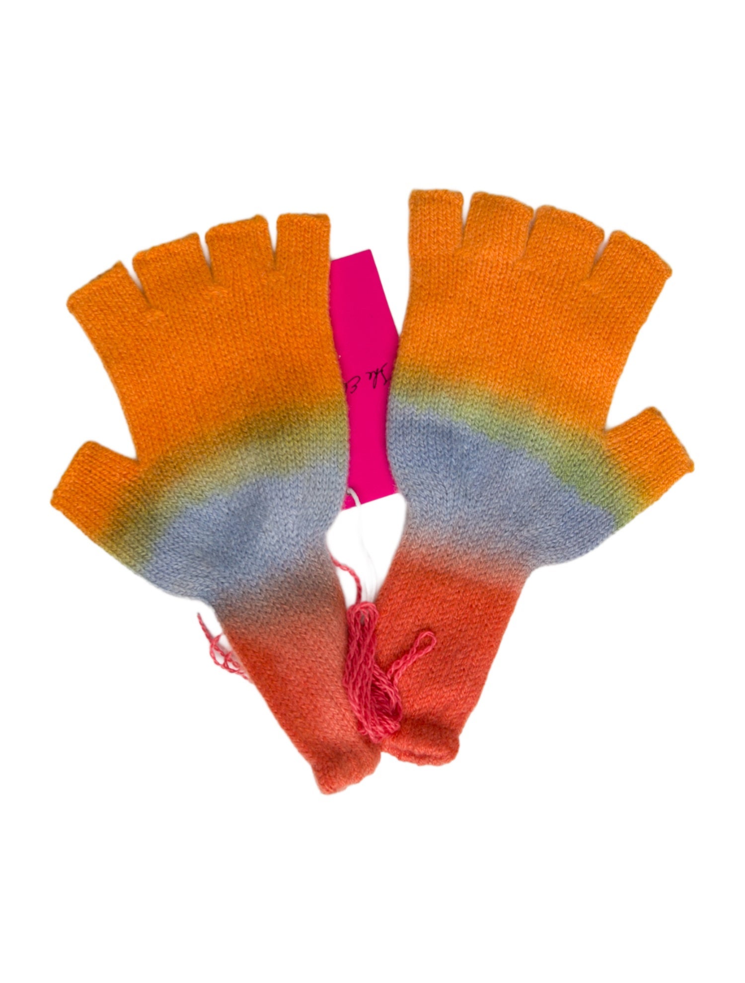 The Elder Statesman Fingerless Gloves w/Tags